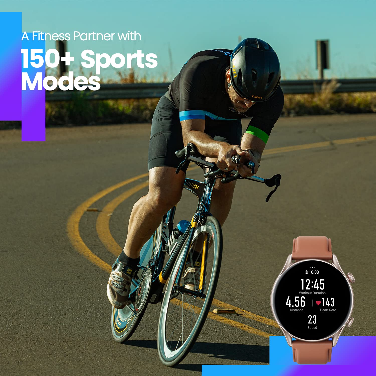 Foto 7 pulgar | Reloj Inteligente Amazfit Gtr 3 Pro 46 Mm Con Batería De 14 Días Para Hombre - Venta Internacional.