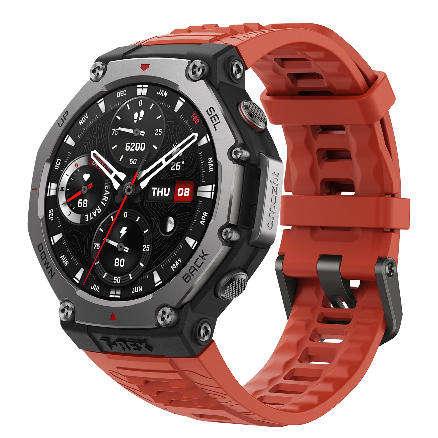 Foto 1 | Reloj Inteligente Amazfit T-rex 3, Robusto Y Militar, 48 Mm, Gps Para Android/iphone - Venta Internacional.