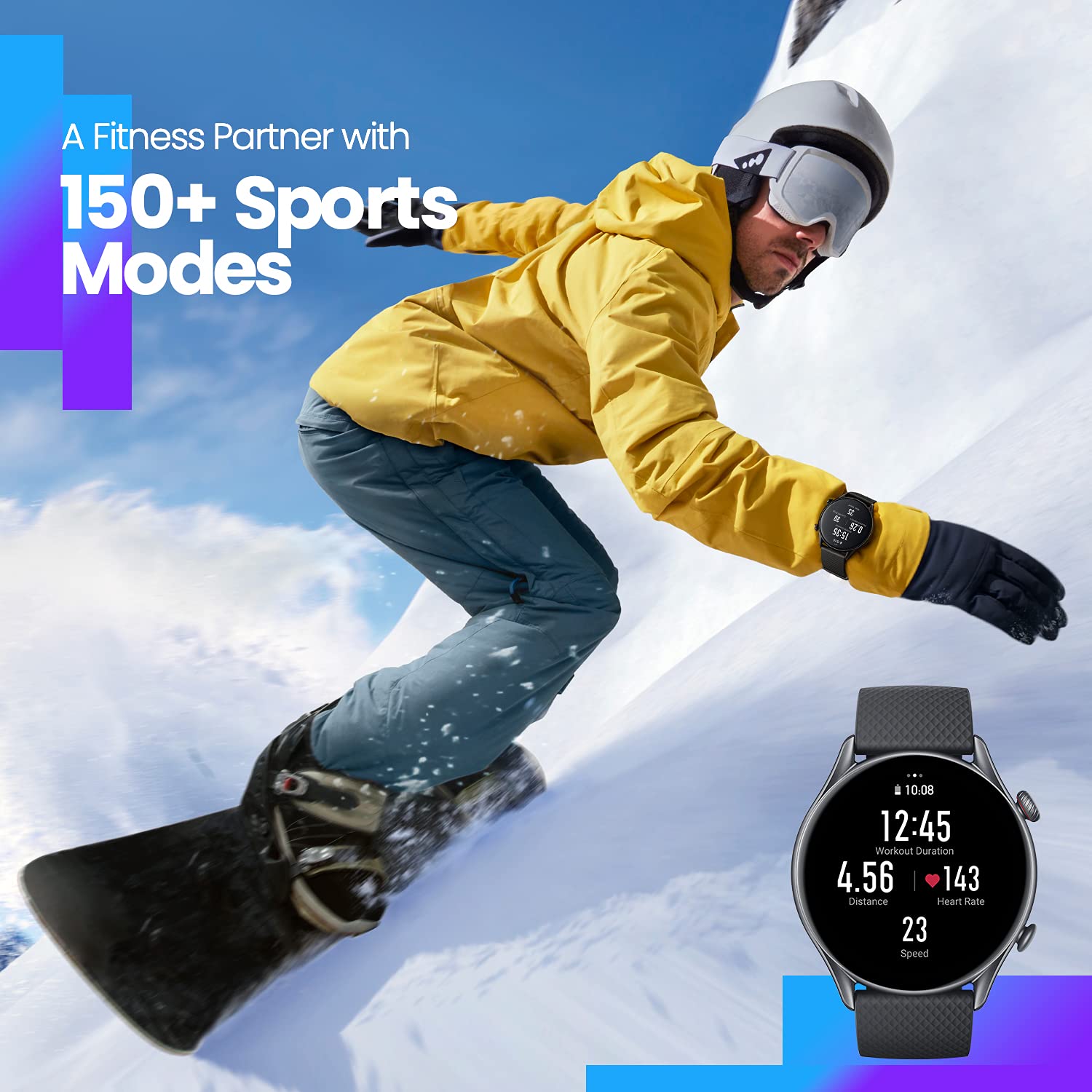 Foto 8 pulgar | Reloj Inteligente Amazfit Gtr 3 Pro, 46 Mm, Batería De 14 Días, Gps Alexa - Venta Internacional.