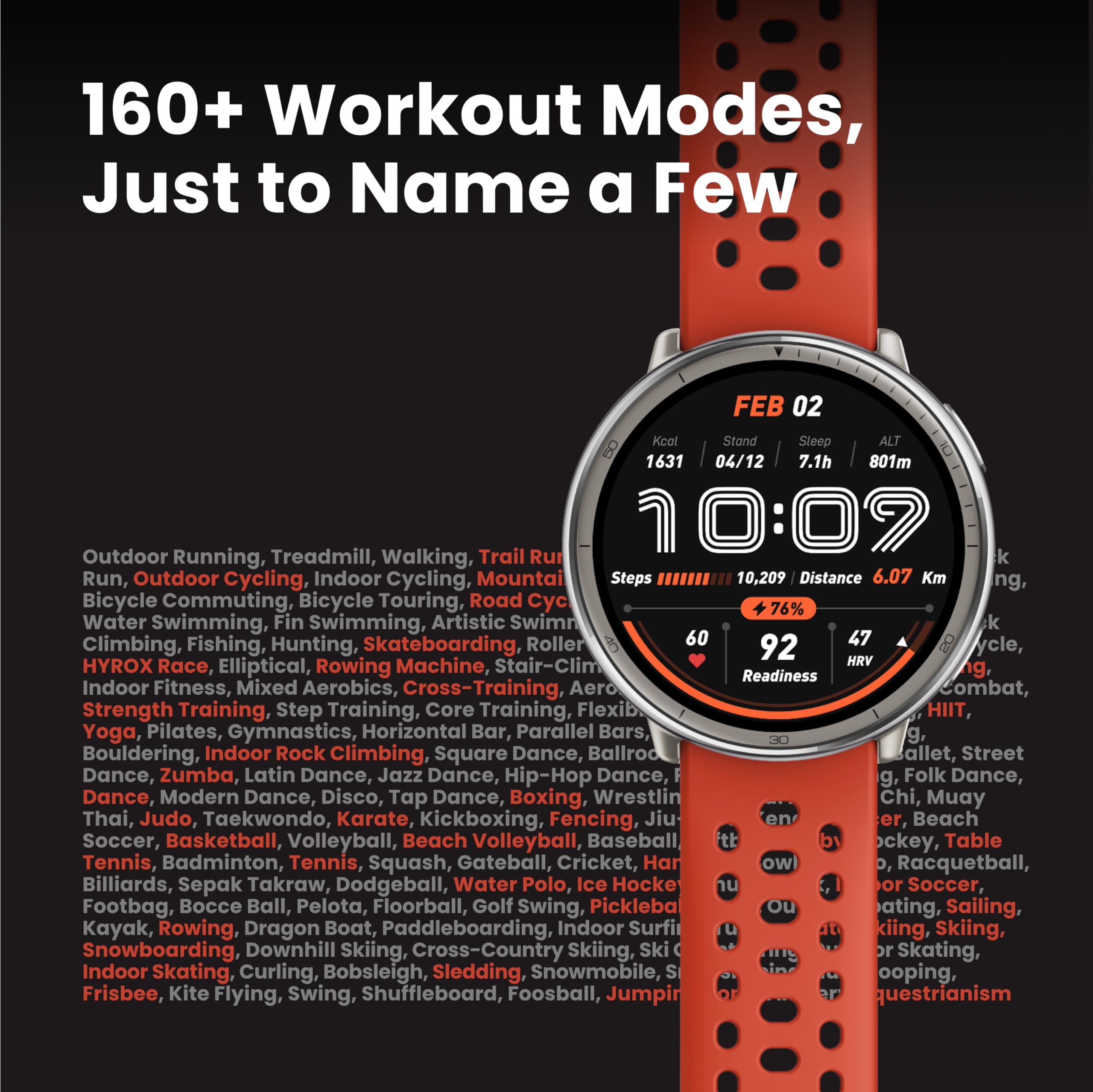Foto 5 pulgar | Reloj Inteligente Amazfit Active 2 44 Mm, Batería De 10 Días, Negro - Venta Internacional.
