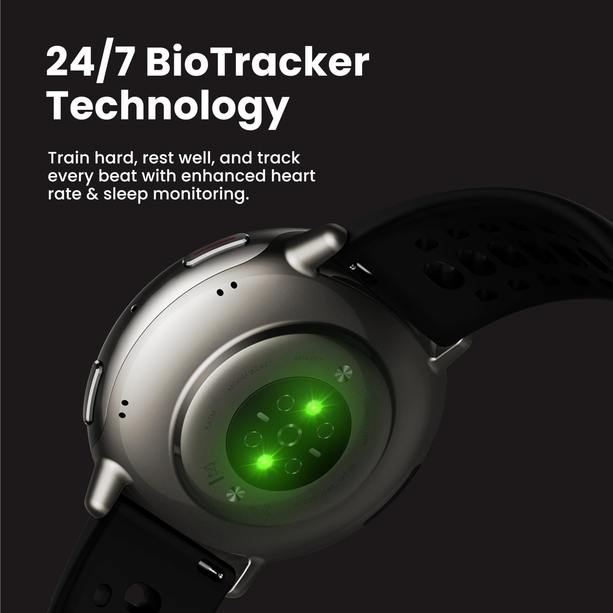 Foto 6 pulgar | Reloj Inteligente Amazfit Active 2 44 Mm, Batería De 10 Días, Negro - Venta Internacional.