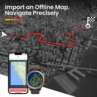 Foto 4 | Reloj Inteligente Amazfit Cheetah Pro De 47 Mm Para Correr Con Gps Durante 14 Días - Venta Internacional.