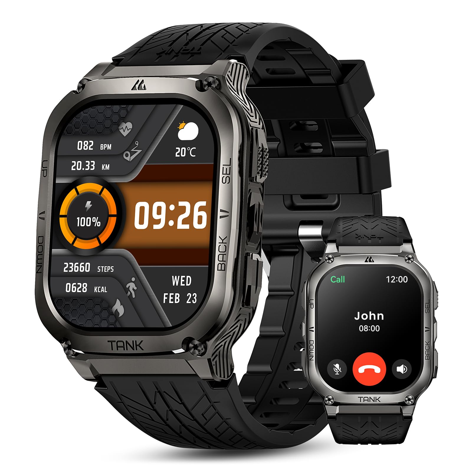 Foto 1 | Reloj Inteligente Amaztim M3, Batería De 60 Días, 50 M, Resistente Al Agua - Venta Internacional.