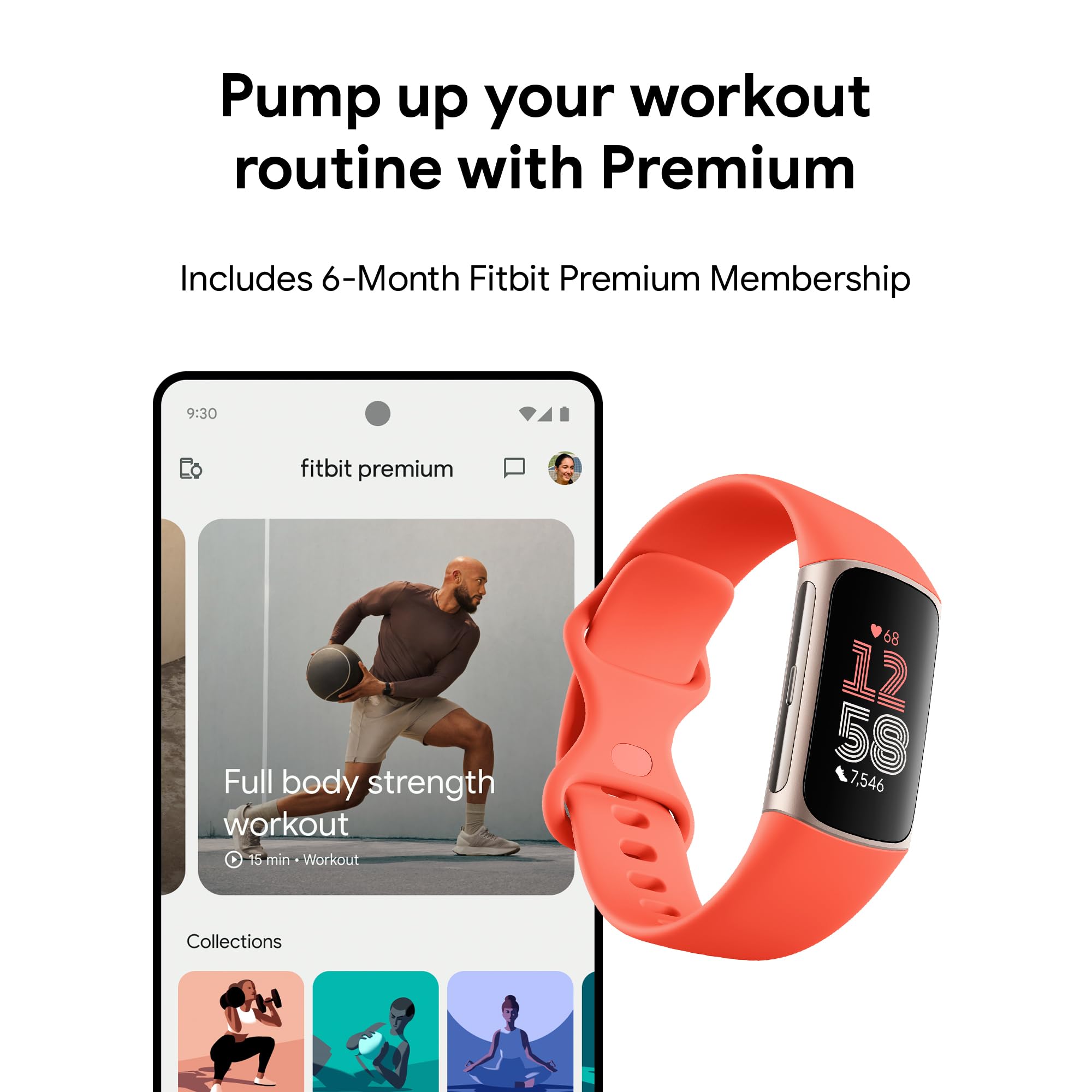 Foto 8 pulgar | Reloj Smartwatch Fitbit Charge 6 con Bluetooth-Venta Internacional