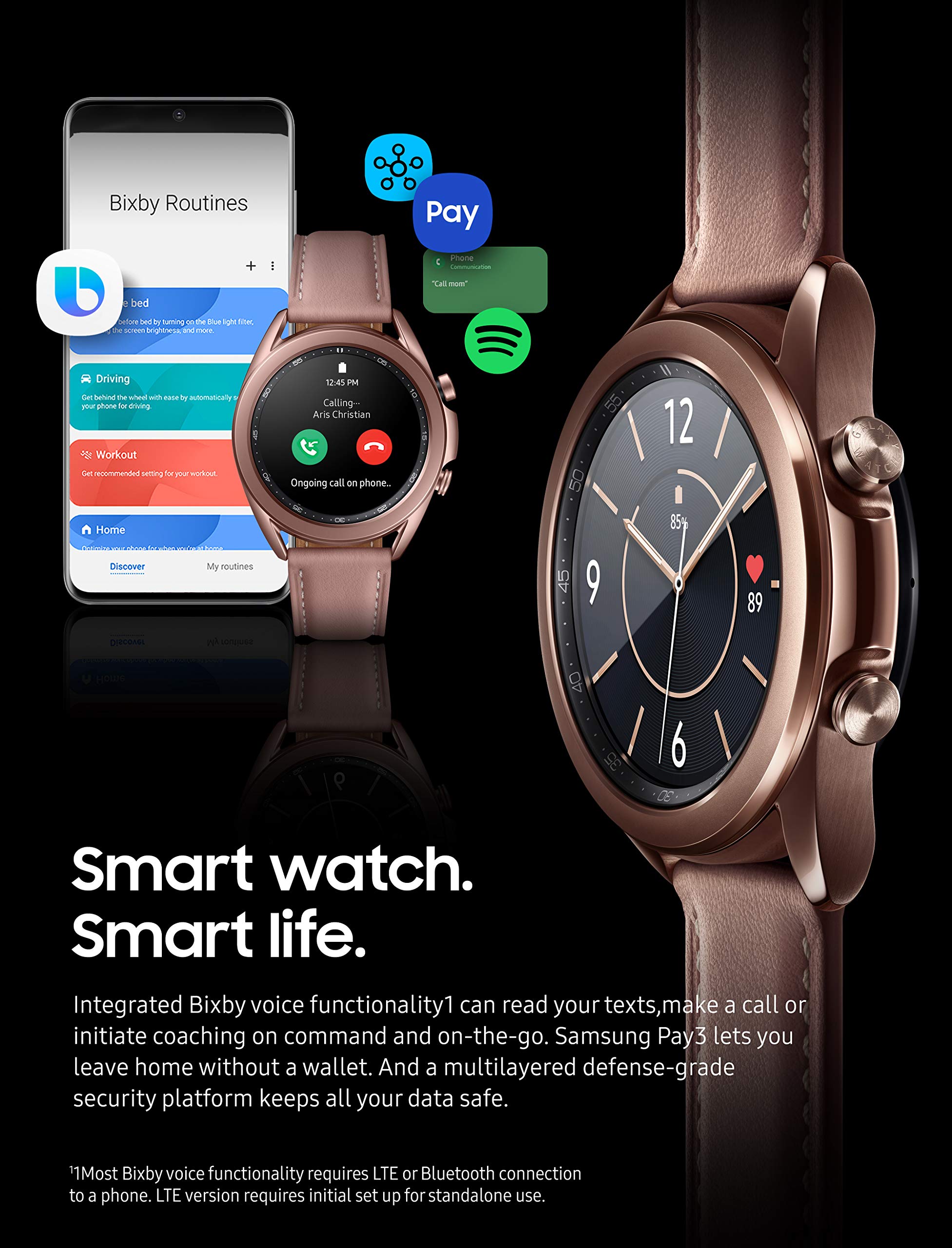 Foto 8 pulgar | Reloj Inteligente Samsung Galaxy Watch 3 41mm Gps Bluetooth - Venta Internacional