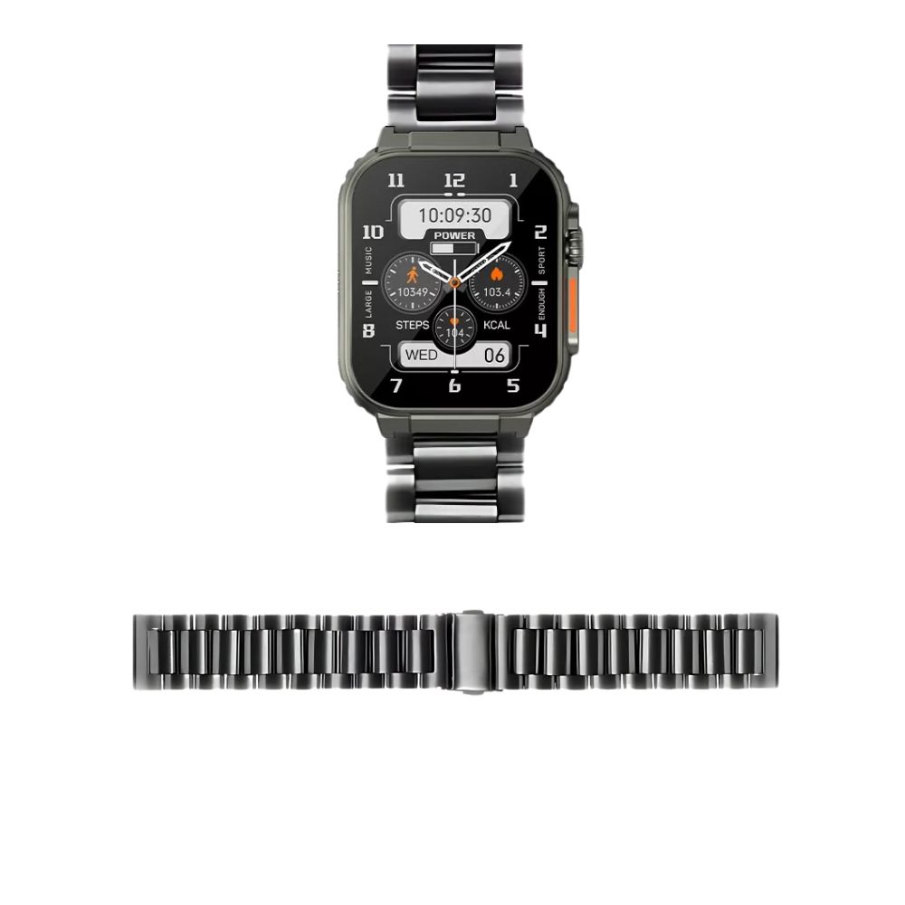Foto 4 pulgar | Smartwatch Gadgets & Fun Square Acero para Hombre