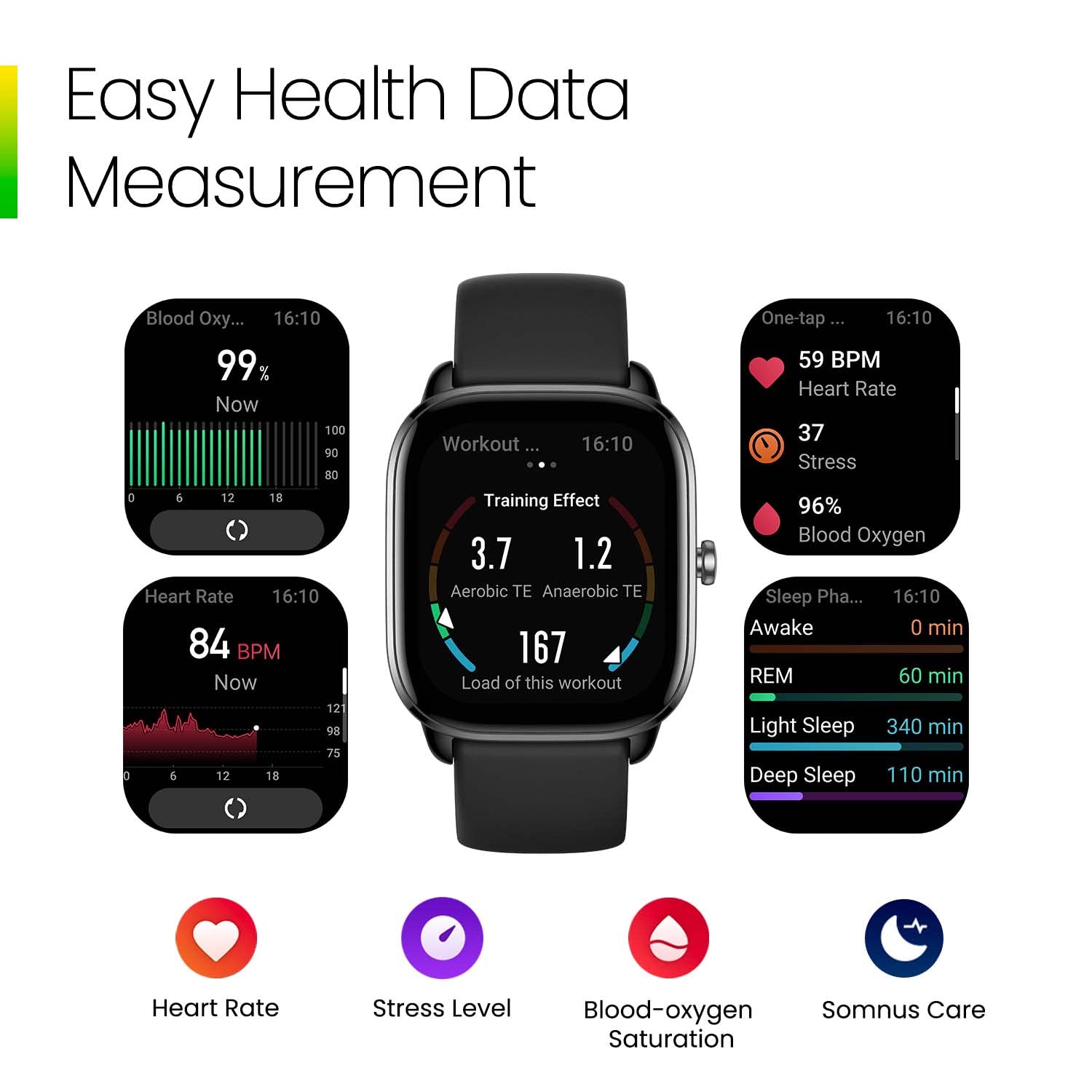 Foto 6 pulgar | Reloj Inteligente Amazfit GTS 4 Mini con Alexa GPS Más de 120 Modos Deportivos - Venta Internacional