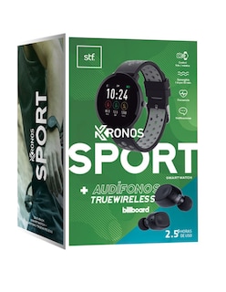 Foto 2 | Kit Reloj Inteligente + Audífonos Inalámbricos STF