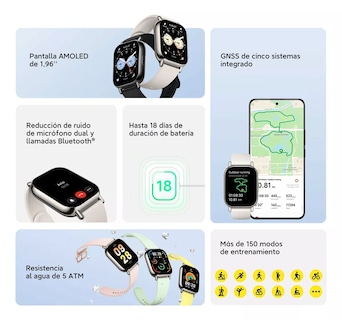 Foto 4 | Smartwatch Xiaomi Redmi Watch 5 Lite Gold Blanco
