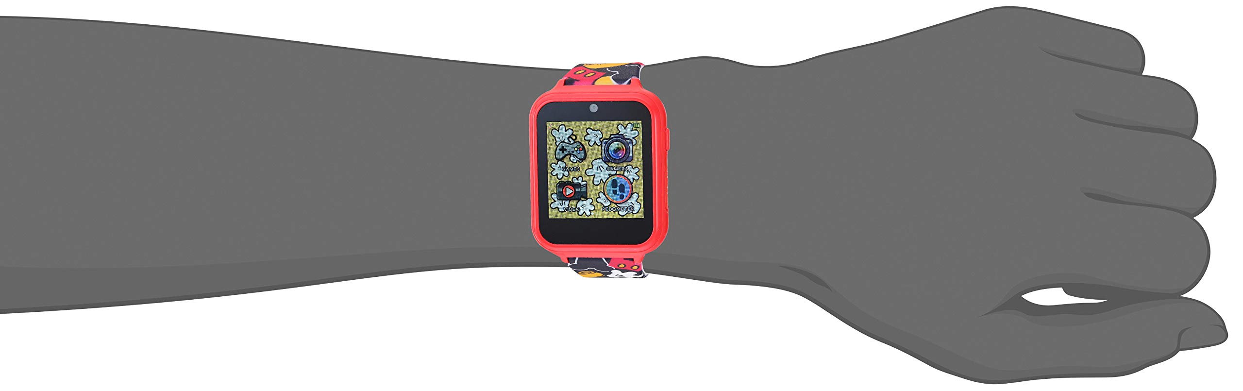 Foto 7 pulgar | Reloj Inteligente Accutime Kids Disney Mickey Mouse Rojo Negro Mk4089az - Venta Internacional.