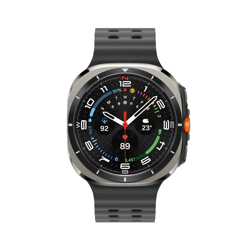 Foto 3 pulgar | Samsung Galaxy Watch Ultra 47mm Lte Plata Titanium Correa Negra