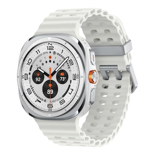 Foto 1 | Samsung Galaxy Watch Ultra 47mm Lte Plata Titanium Correa Blanca