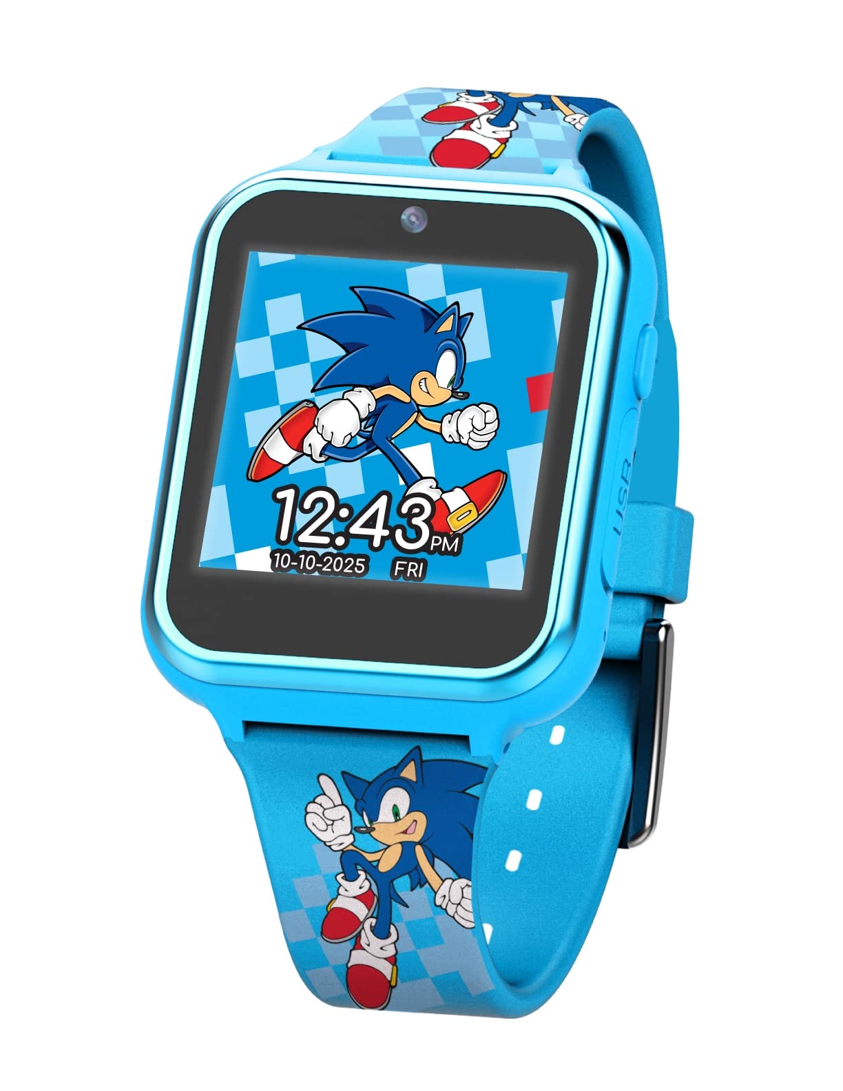 Foto 2 pulgar | Reloj Inteligente SEGA Sonic para Niño - Venta Internacional