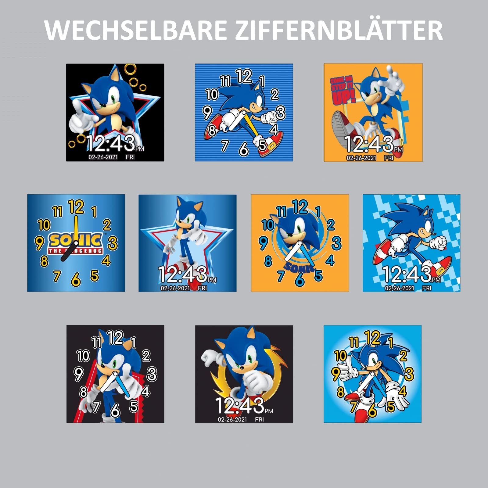 Foto 5 | Reloj Inteligente SEGA Sonic para Niño - Venta Internacional