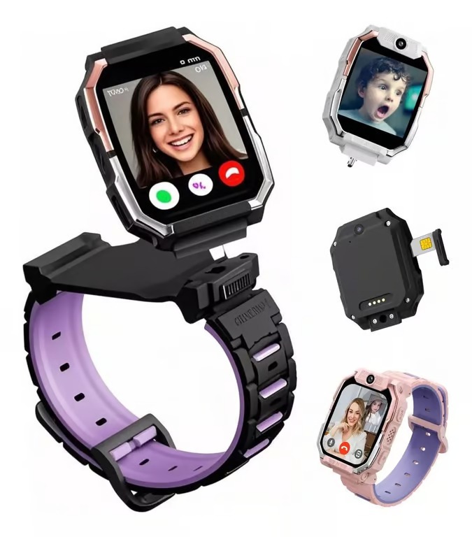 Foto 1 | Reloj Inteligente Para Niños 4g Gps Wifi Video Llamada Teléfono