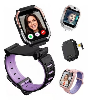 Foto 1 | Reloj Inteligente Para Niños 4g Gps Wifi Video Llamada Teléfono