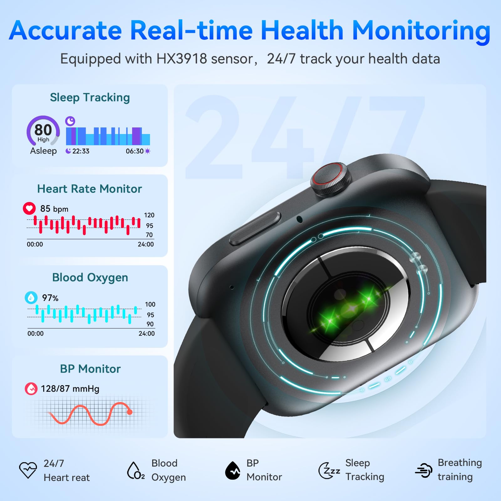 Foto 6 pulgar | Reloj Inteligente Aeac con Pantalla Amoled Resistente al Agua - Venta Internacional