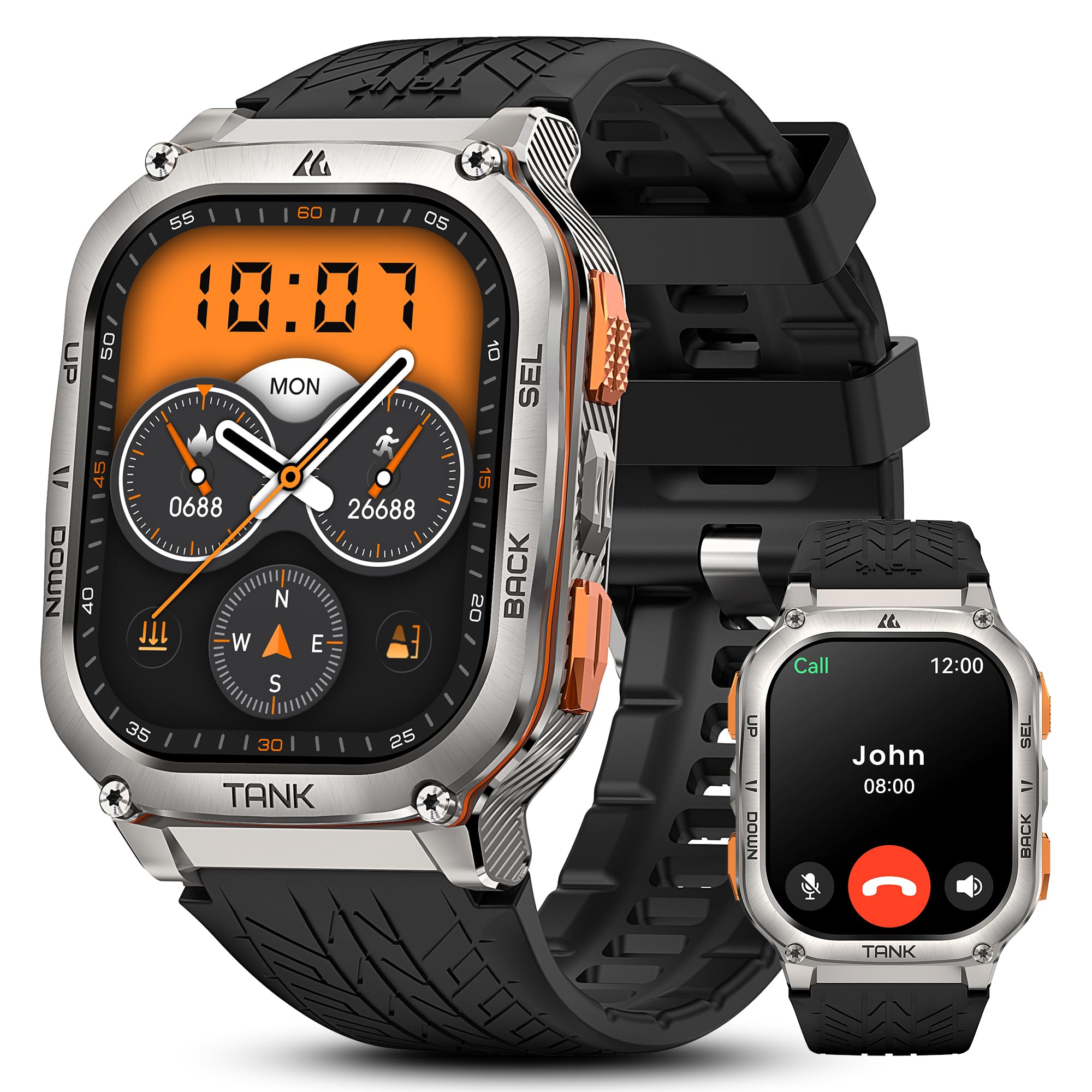 Foto 2 pulgar | Reloj Inteligente Amaztim Military M3 Ultra Gps 50 M Resistente al Agua - Venta Internacional
