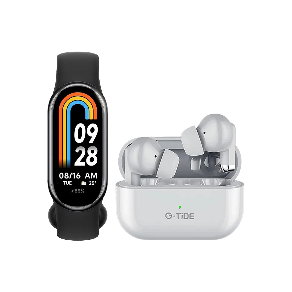 Foto 2 | Reloj Xiaomi Smart Band 8 Dorado+audífonos L22