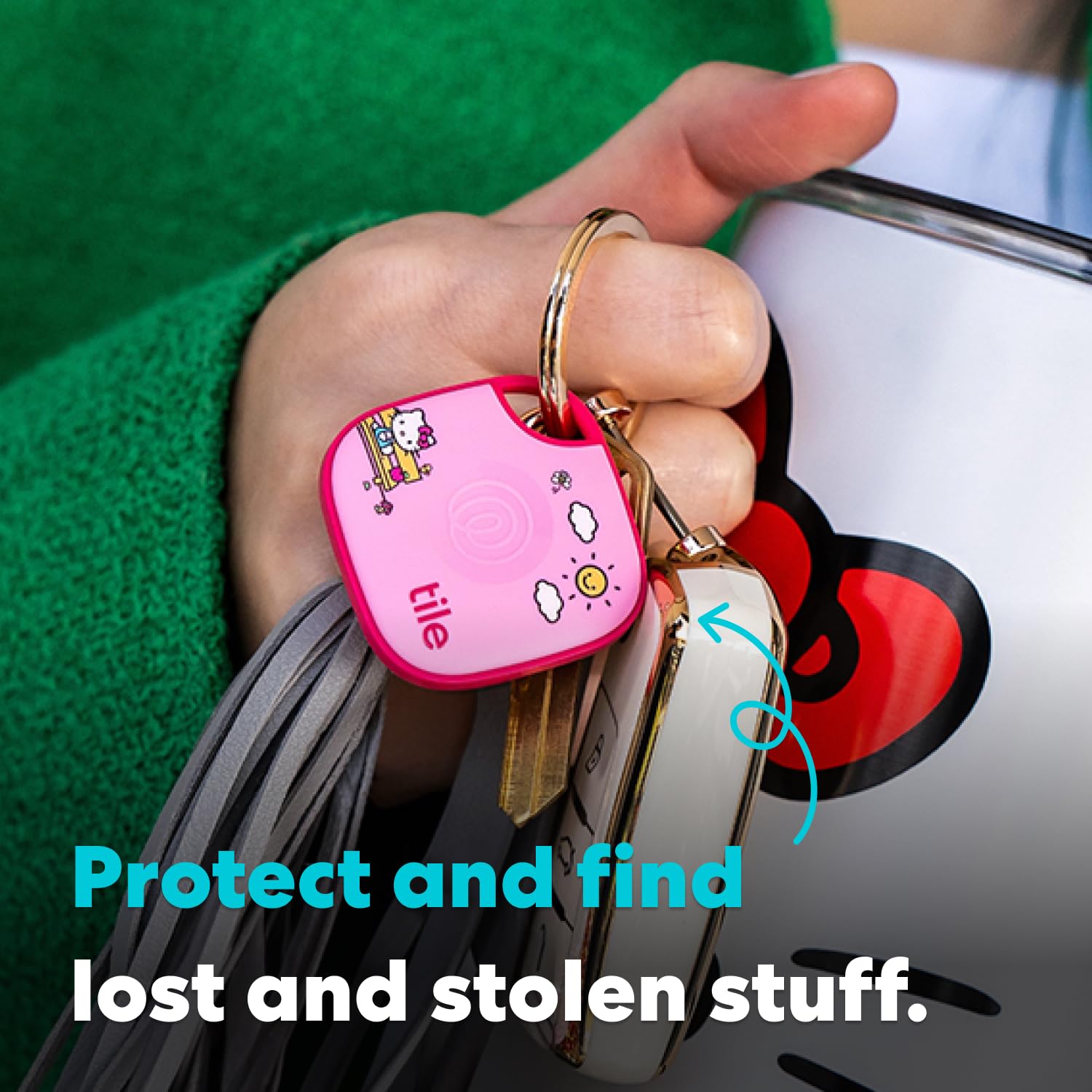 Foto 3 pulgar | Pack De 2 Rastreadores Bluetooth Tile De Life360, Paquete De 2 Unidades, Color Rosa - Venta Internacional.