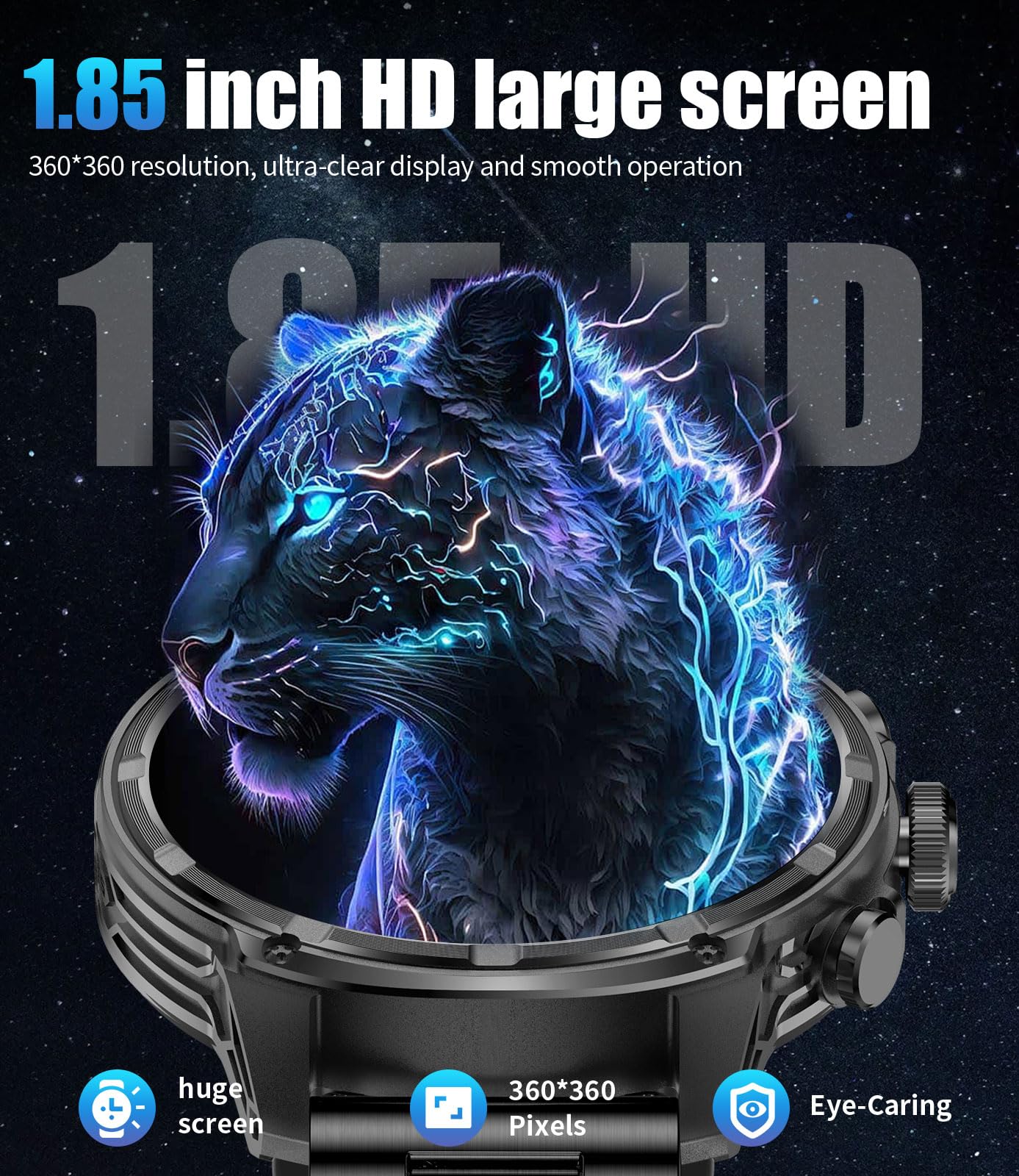 Foto 5 pulgar | Reloj Inteligente Lige Military Fv13, 80 Días De Espera, 710 Mah, 50 M - Venta Internacional.