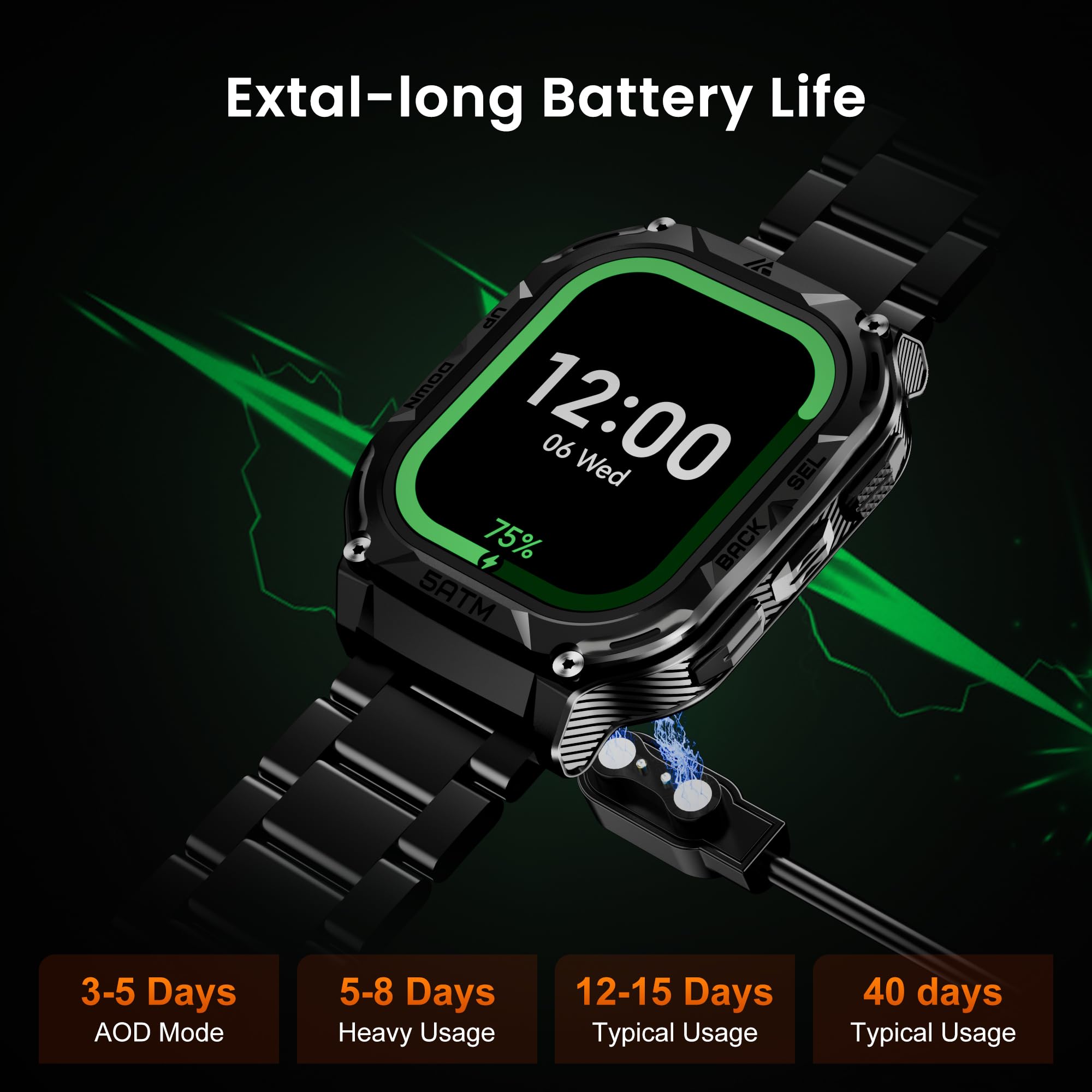 Foto 7 | Smartwatch Gps Amaztim M3e con Posicionamiento por Satélite 6 - Venta Internacional