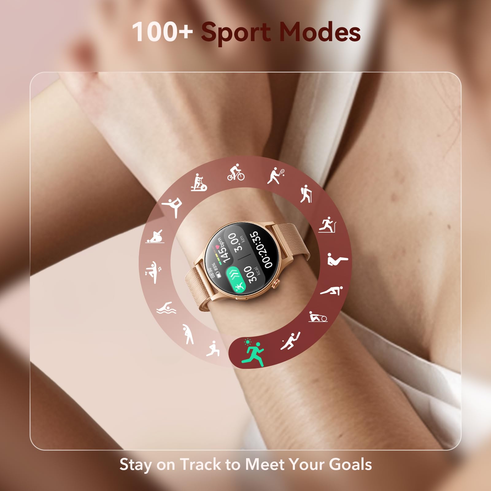 Foto 7 pulgar | Smartwatches Aeac con Pantalla Amoled 110 Modos Deportivos - Venta Internacional