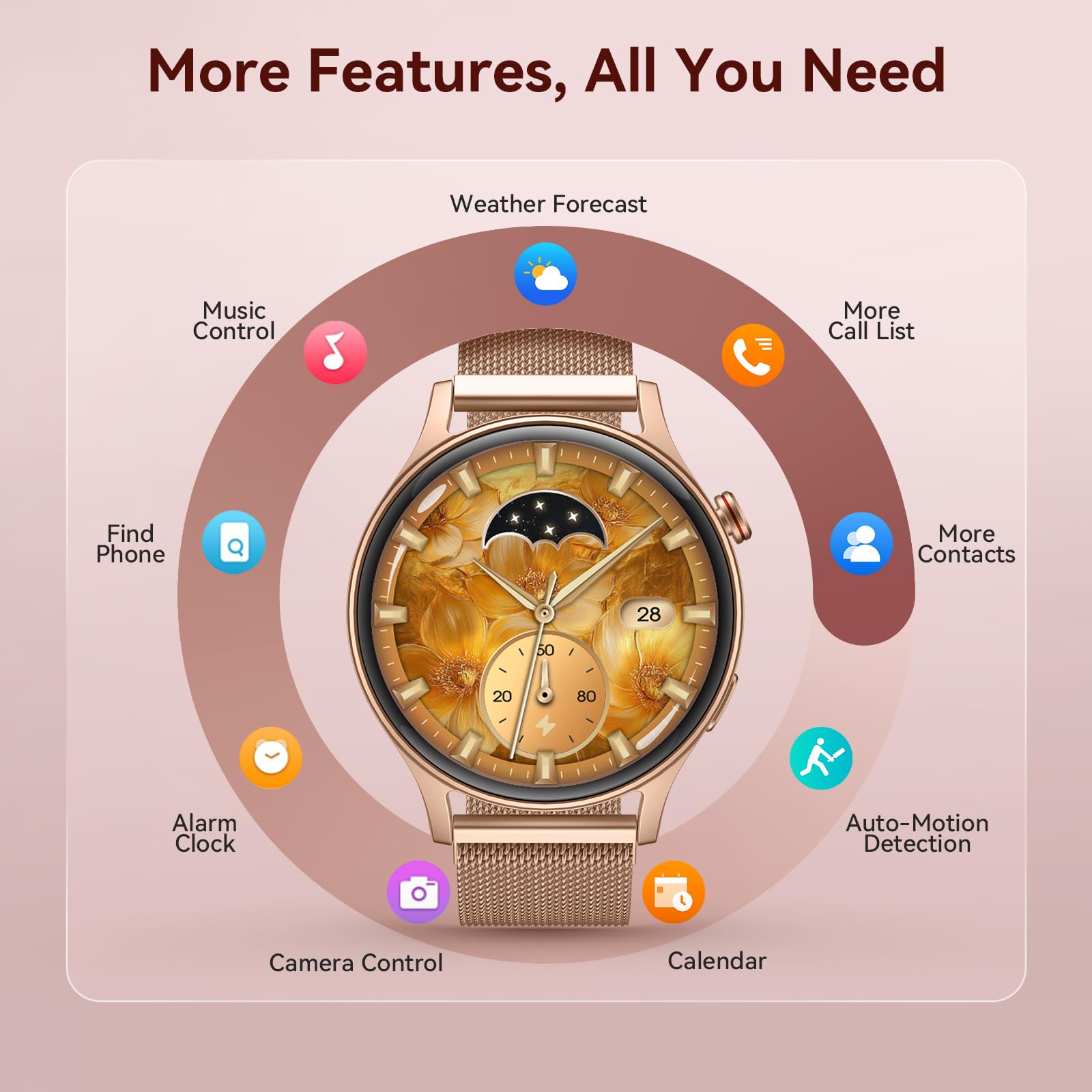 Foto 7 | Smartwatches Aeac con Pantalla Amoled 110 Modos Deportivos - Venta Internacional