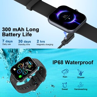 Foto 7 | Smartwatch Motast Ip68 a Prueba de Agua - Venta Internacional