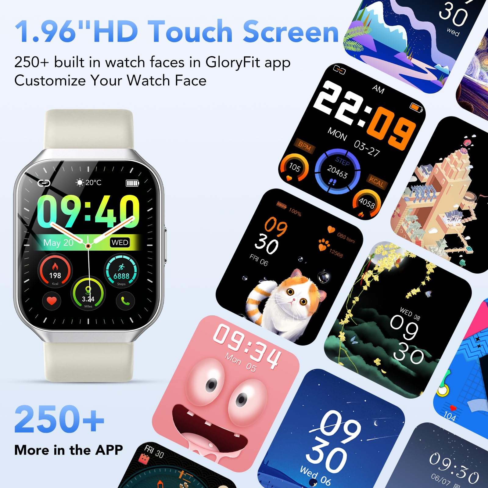 Foto 5 pulgar | Reloj Inteligente Cascho P98 1.96 Pulgadas Ip68 - Venta Internacional