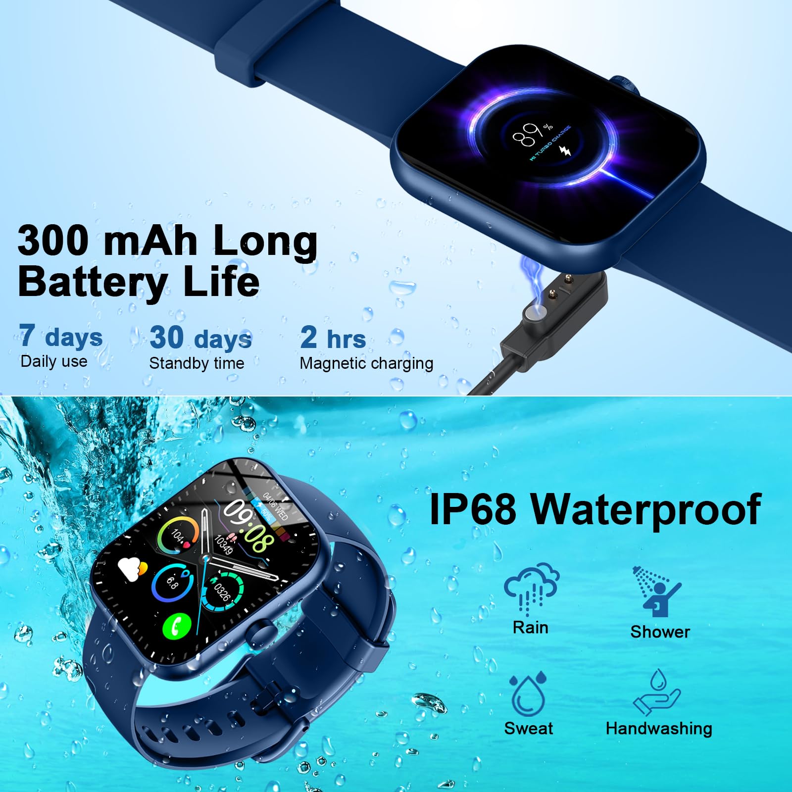 Foto 8 pulgar | Reloj Inteligente Motast 2025 1.96 Pulgadas HD Fitness 110+ Sport IP68 - Venta Internacional