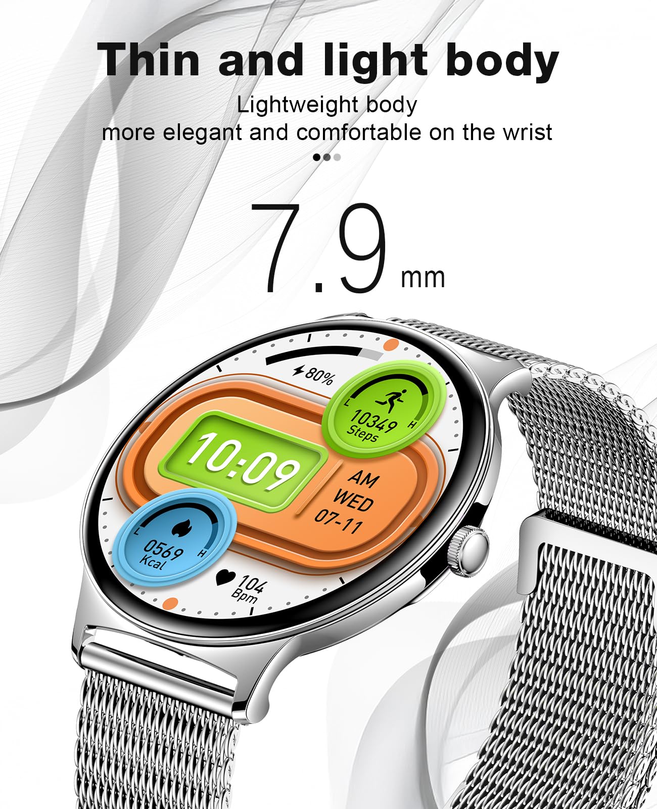 Foto 7 pulgar | Smartwatch Cardíaca Amoled Souyie 1,43 Pulgadas Ip67 - Venta Internacional