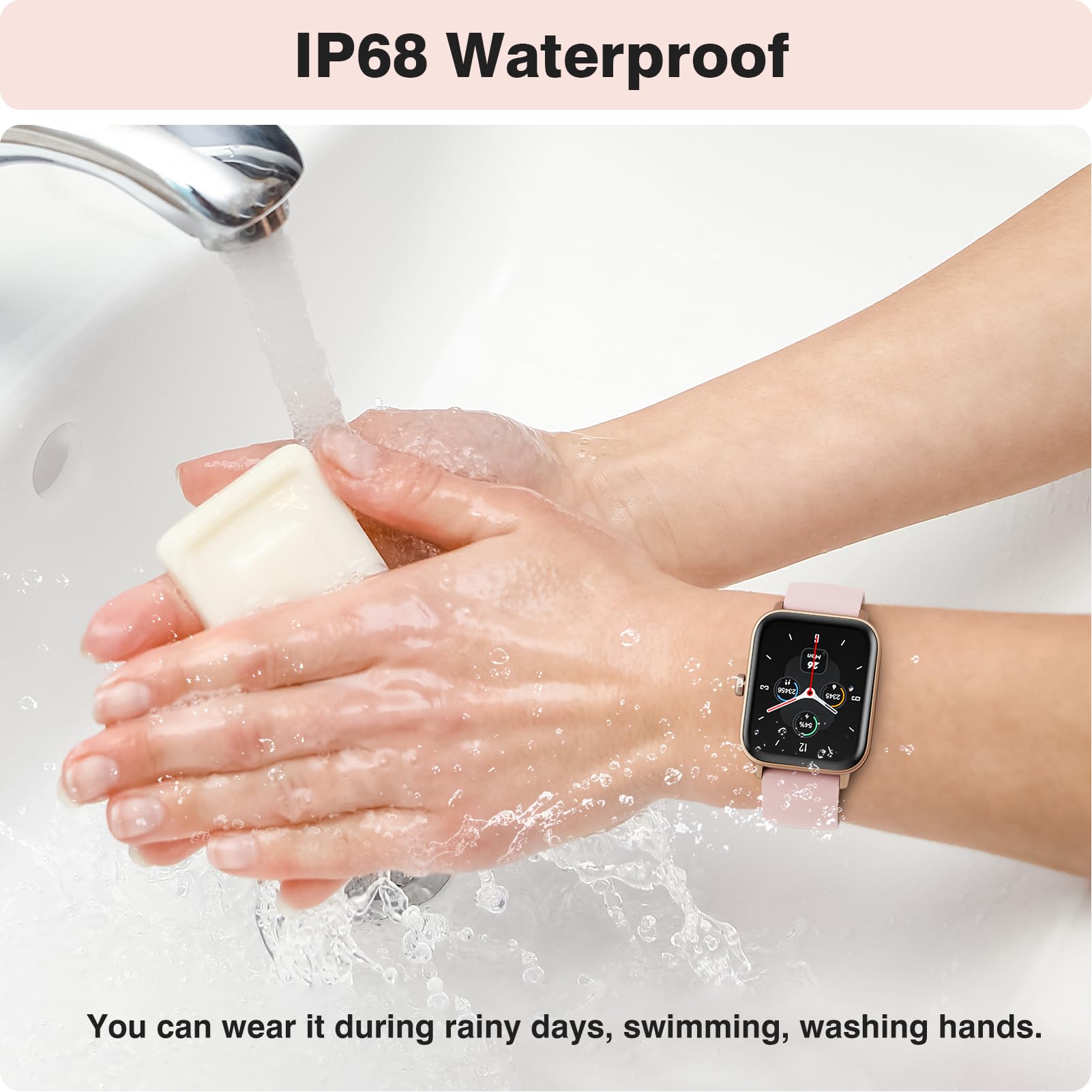 Foto 8 pulgar | Smartwatch Aeac 1,8 Pulgadas con Alexa iPhone y Android Ip68 - Venta Internacional