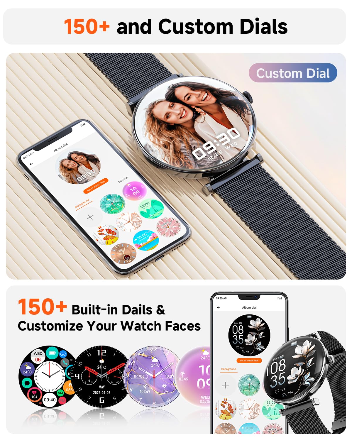 Foto 7 pulgar | Smartwatch Hwagol Unisex Android y iPhone IP68 Resistente al Agua - Venta Internacional