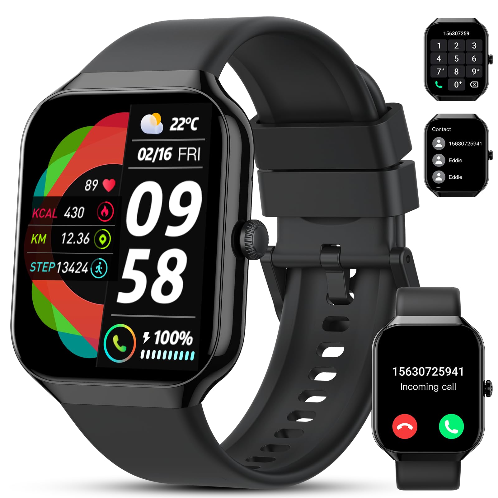 Foto 2 pulgar | Reloj Inteligente Motast 2025 Fitness 110+ Modos Deportivos Ip68- Venta Internacional