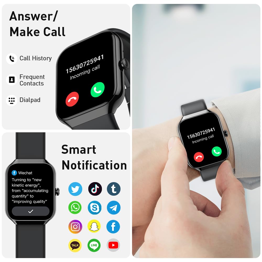 Foto 4 | Reloj Inteligente Motast 2025 Fitness 110+ Modos Deportivos Ip68- Venta Internacional