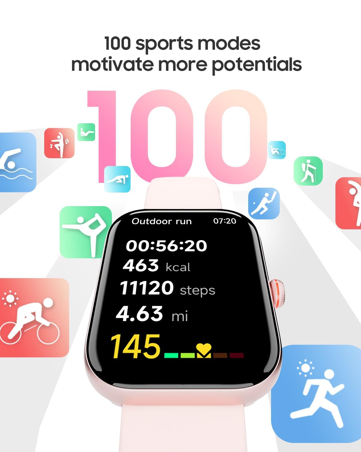 Foto 5 pulgar | Smart Watch Toobur con Alexa Fitness 1,91'' Hd - Venta Internacional