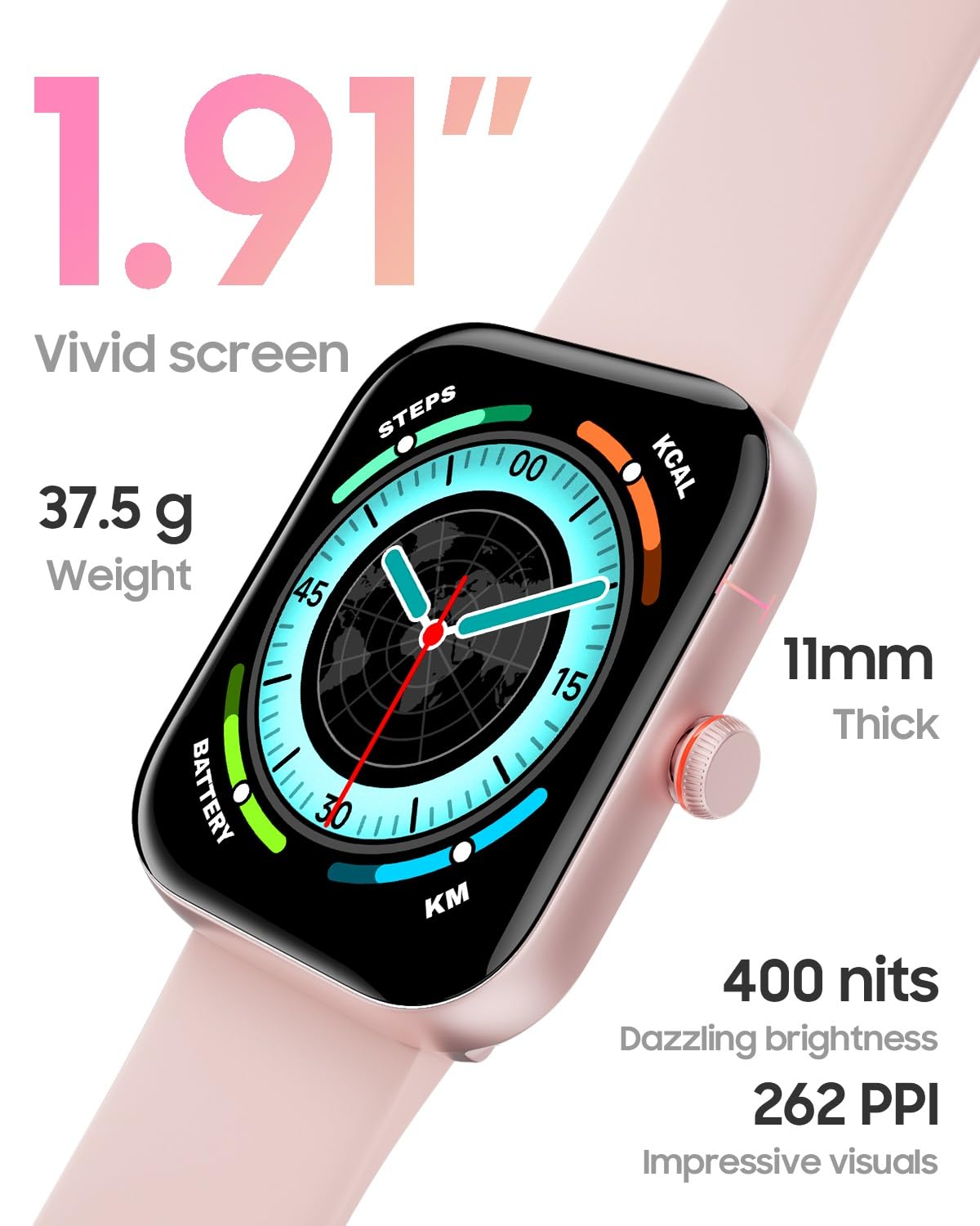Foto 6 pulgar | Smart Watch Toobur con Alexa Fitness 1,91'' Hd - Venta Internacional