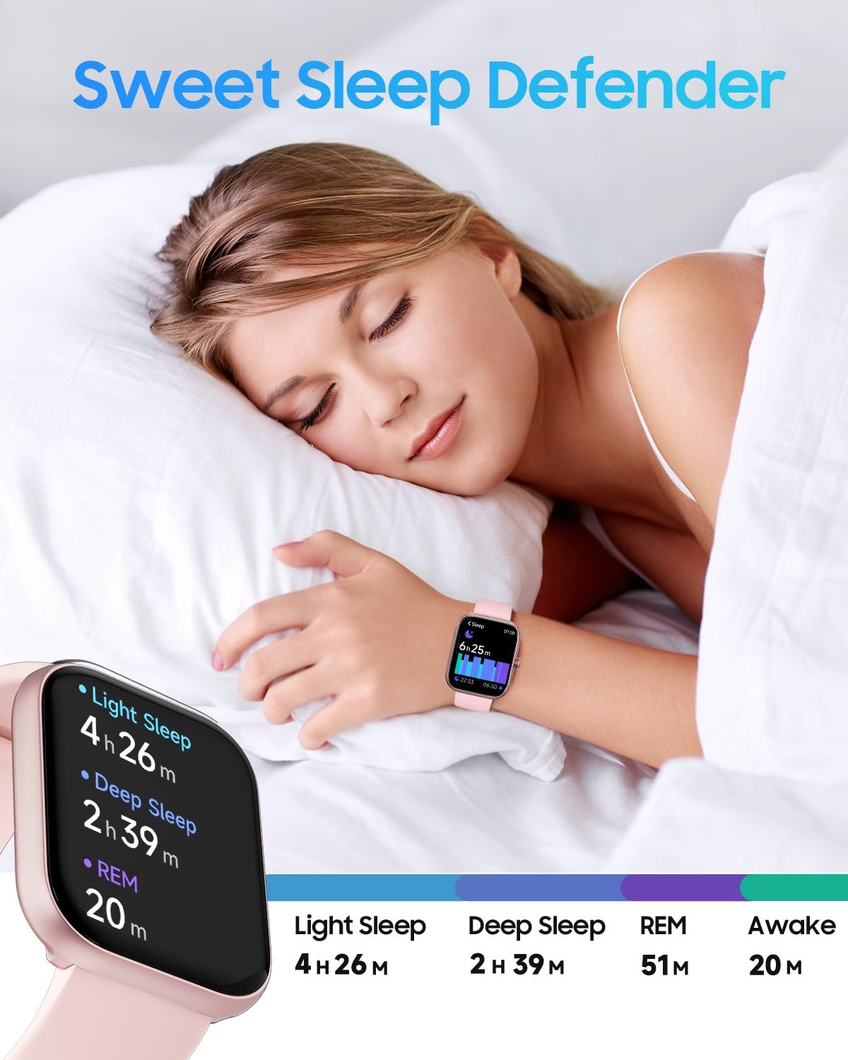 Foto 7 pulgar | Smart Watch Toobur con Alexa Fitness 1,91'' Hd - Venta Internacional