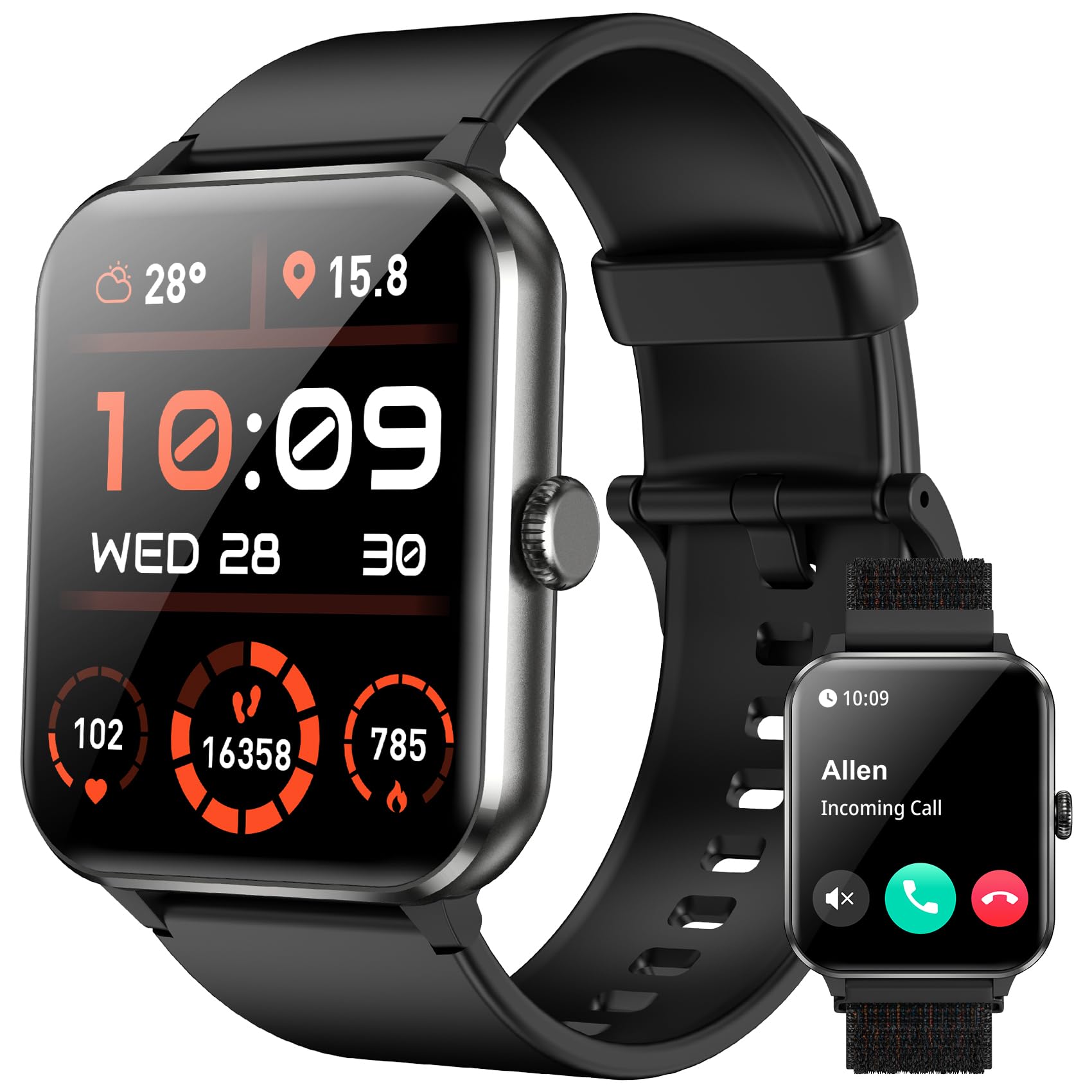 Foto 2 pulgar | Reloj Inteligente Iowodo con Pantalla Hd de 1,85 Pulgadas - Venta Internacional