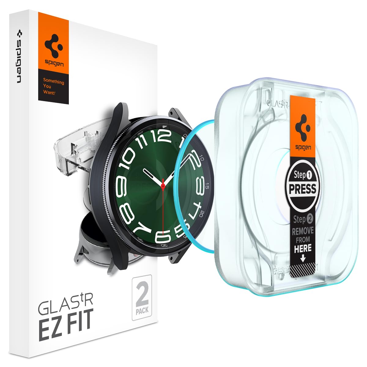 Protector de Pantalla Spigen para Galaxy Watch 6-Venta Internacional