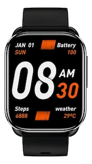 Foto 1 | Smartwatch Qcy Watch Gs Negro