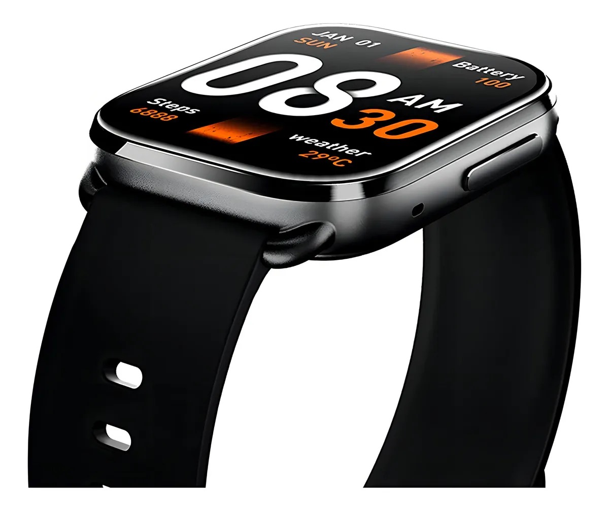 Foto 3 | Smartwatch Qcy Watch Gs  Negro