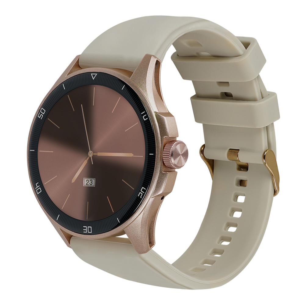 Foto 3 pulgar | Smartwatch Stf Kronos Oblivion Amoled 1.43'' Ip68  Beige