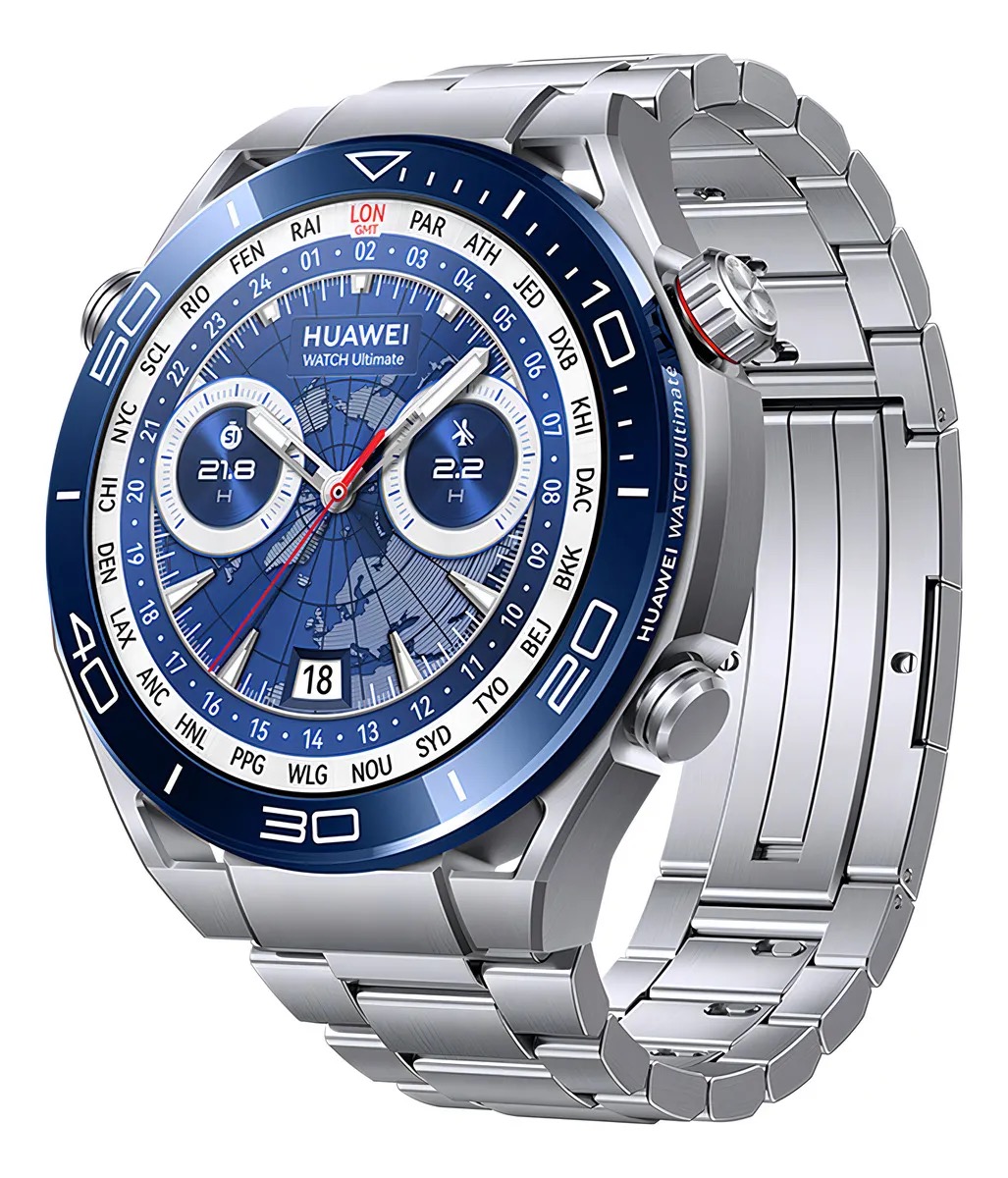 Foto 2 pulgar | Huawei Watch Ultimate Plata