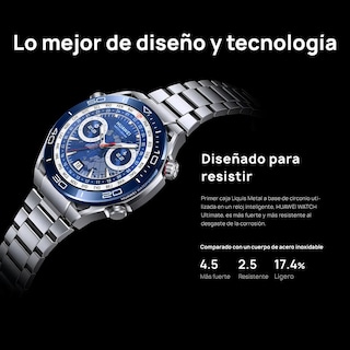 Foto 2 | Huawei Watch Ultimate Plata