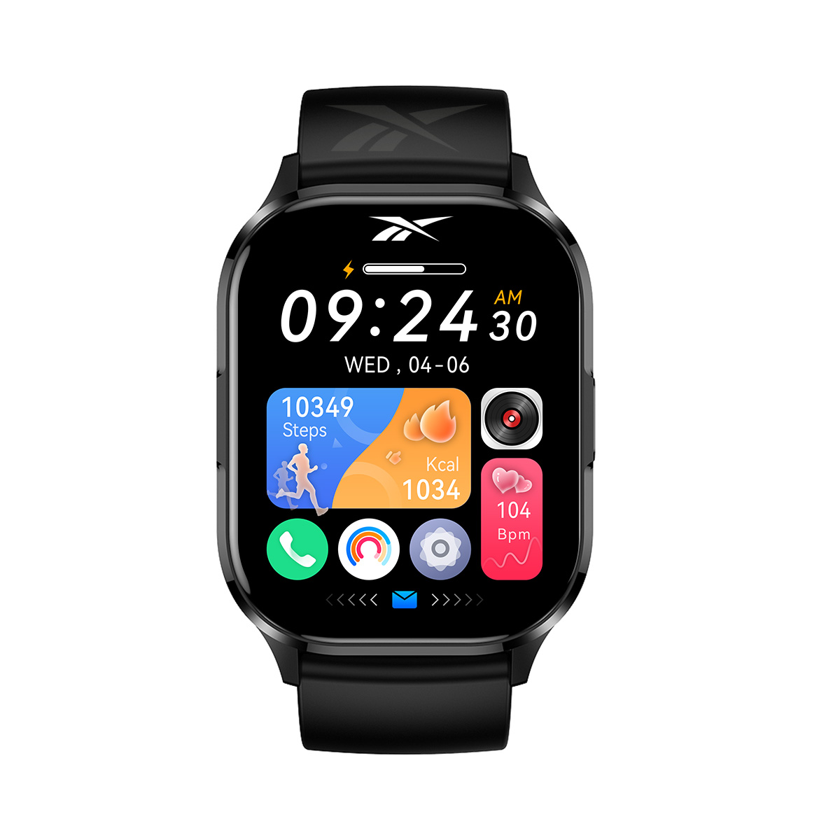 Smartwatch Reebok  Watch Qb Negro