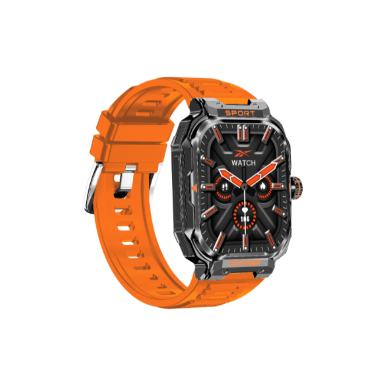 Foto 4 pulgar | Smartwatch Reebok  Watch Eb Naranja + Audifonos Tws