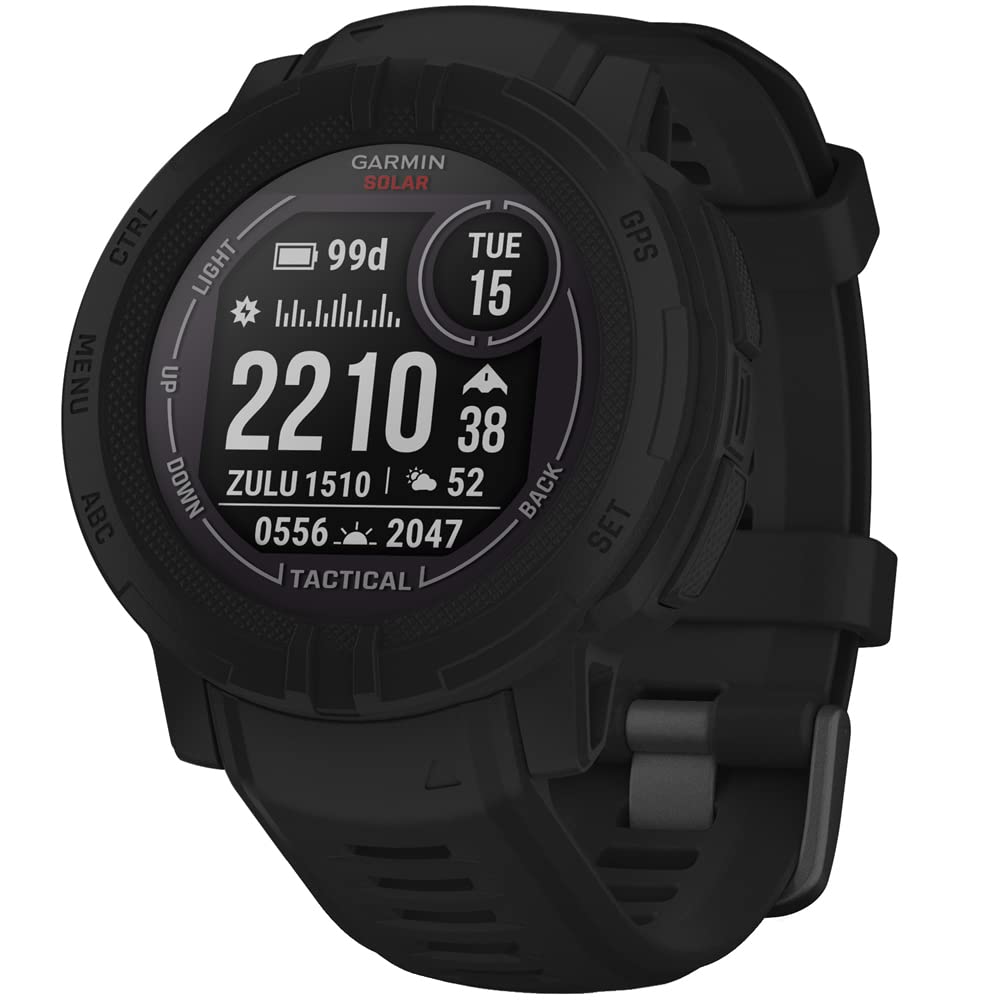 Foto 3 pulgar | Reloj Inteligente Garmin Instinct 2 Solar 010-02627-13 Táctico Negro - Venta Internacional.