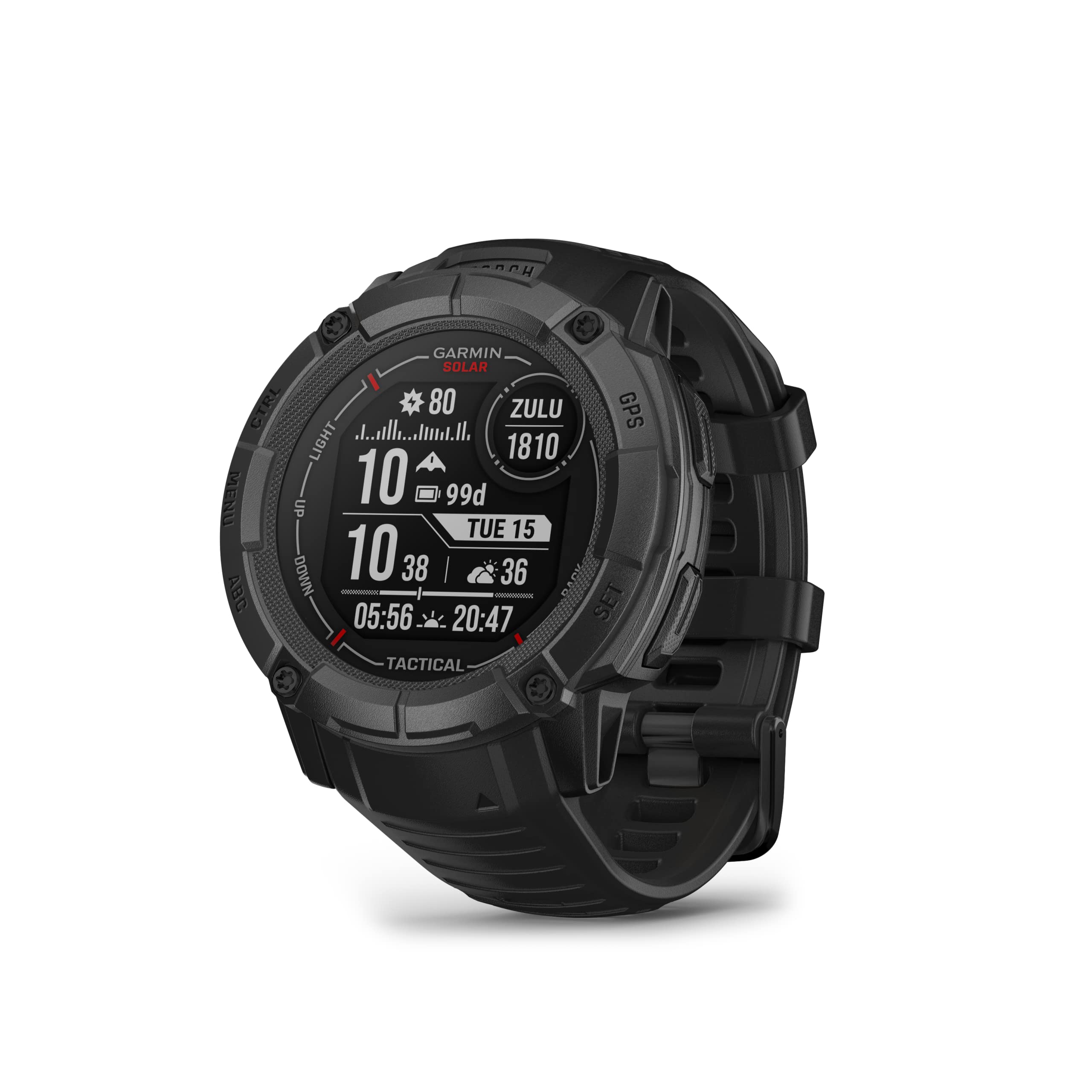 Reloj Inteligente Garmin Instinct 2x Solar Tactical Edition Negro - Venta Internacional.